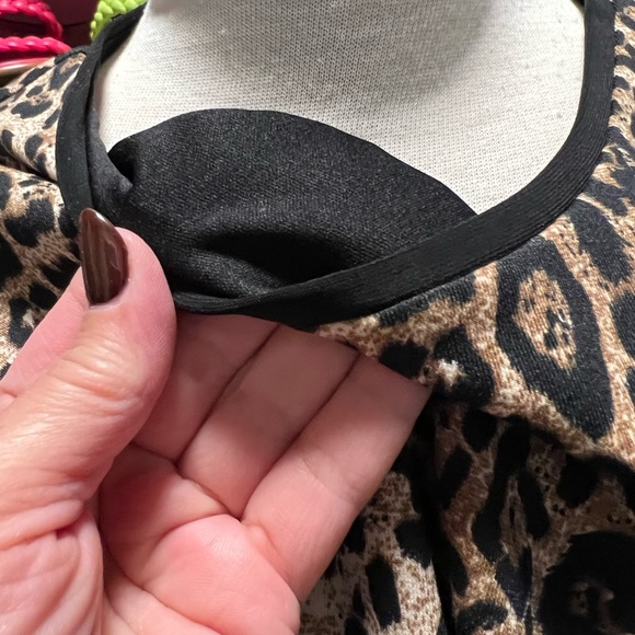 NWT PICADILLY LEOPARD PRINT DRESS - Picture 5 of 5